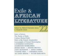 Marjorie Jones ALT 22 Exile and African Literature (Tascabile)