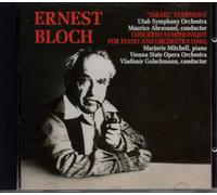 Marjorie Mitche Bloch: Israel Symphony, Concerto Symphonique for Piano and (CD)