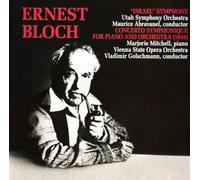 Marjorie Mitchell - Bloch: Israel Symphony, Concerto Symphonique for Piano and Orchestra (US Import)