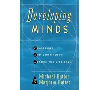 Marjorie Rutter Michael Rutter Developing Minds (Copertina rigida)