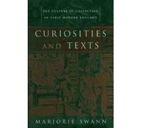 Marjorie Swann Curiosities and Texts (Copertina rigida) Material Texts