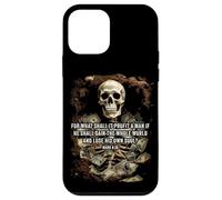 Mark 8:36 What Shall if Profit - Eternity Verse Warning Custodia per iPhone 12 mini
