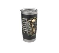 Mark 8:36 What Shall it Profit - Eternity Verse Warning Bicchiere termico in acciaio inox doppia parete