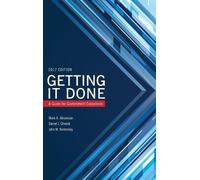 Mark A. Abramson Daniel Chenok John M. Kamens Getting It Done (Copertina rigida)