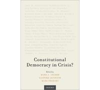 Mark A. Graber Constitutional Democracy in Crisis? (Tascabile)