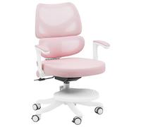 MARK ADLER Junior 5.3 - Supporta la postura durante studio e compiti - Ideale per cameretta bambini e ragazzi - Cresce con il bambino fino a 175 cm - Stabilità e comfort quotidiano - Rosa