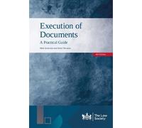 Mark Anderson Victor Woroner Execution of Documents (Tascabile)