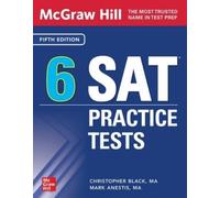 Mark Anestis Christopher McGraw Hill 6 SAT Practice Tests, Fifth Ed (Tascabile)