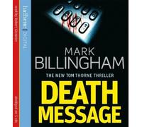 Mark Billingham Death Message (CD) Tom Thorne Novels