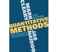 Mark Cleary Jas Naidoo Quantitative Methods (Tascabile)