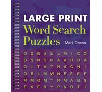 Mark Danna Large Print Word Search Puzzles (Anello, filo)