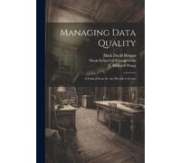 Mark David Hansen Y Richard Wang Managing Data Quality (Tascabile)
