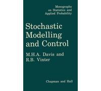 Mark Davis Stochastic Modelling and Control (Tascabile)