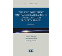 Mark Davison Ju The WTO Agreement on Trade-Related Aspects of (Copertina rigida)