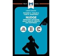 Mark Egan An Analysis of Richard H. Thaler and Cass R. Sunstein's Nu (Tascabile)