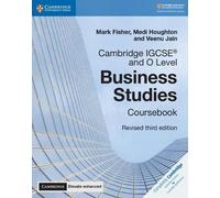 Mark Fisher Med Cambridge IGCSE® and O Level Business Stud (Mixed Media Product)