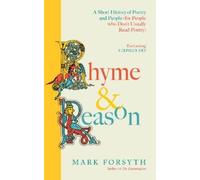 Mark Forsyth Rhyme and Reason (Copertina rigida)
