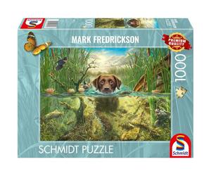 Mark Fredrickson: Amore di cane - Labrador marrone nell'acqua fresca (
