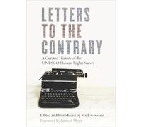 Mark Goodale Letters to the Contrary (Copertina rigida)