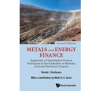 Mark H A Davis Metals And Energy Finance: Application Of Qua (Copertina rigida)