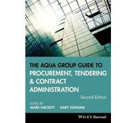 Mark Hackett The Aqua Group Guide to Procurement, Tendering and Cont (Tascabile)
