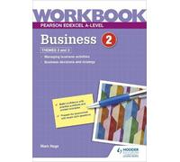 Mark Hage Pearson Edexcel A-Level Business Workbook 2 (Tascabile)