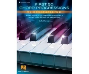Mark Harrison P First 50 Chord Progressions You Should Play on Piano (Tascabile)