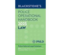 Mark Hartley Paul Ozin Blackstone's Police Operational Handbook 20 (Tascabile)