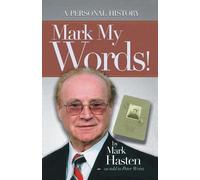 Mark Hasten Mark My Words (Tascabile)