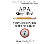 Mark Hatala APA Simplified (Tascabile)