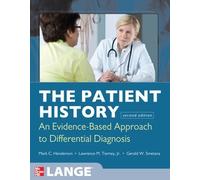 The Patient History: Evidence-Based Approach (A & L Lange Series)