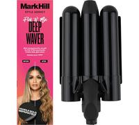 Mark Hill Pick 'N' Mix - Bacchetta arricciacapelli intercambiabile con manico a forma di sirena, 32 mm, manico non incluso, colore: nero