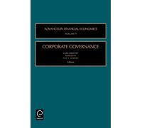 Mark Hirschey Corporate Governance (Copertina rigida)
