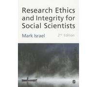 Mark Israel Research Ethics and Integrity for Social Scientis (Copertina rigida)
