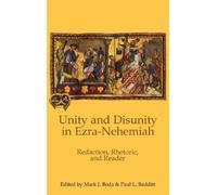 Mark J. Boda Unity and Disunity in Ezra-Nehemiah (Copertina rigida)