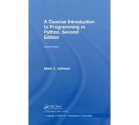 Mark J. Johnson A Concise Introduction to Programming in Pyth (Copertina rigida)