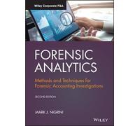 Mark J. Nigrini Forensic Analytics (Copertina rigida) Wiley Corporate F&A