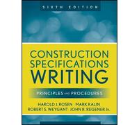Mark Kalin John R. Regener Robert S. Weygant H Construction Specific (Tascabile)