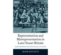 Mark Knights Representation and Misrepresentation in Later St (Copertina rigida)