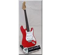 MARK KNOPFLER Chitarra in miniatura con plettro per chitarra Dire Strait
