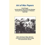Mark Lehenbauer Orde Wingate and the British Internal Security Strat (Tascabile)