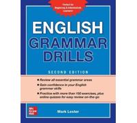 Mark Lester English Grammar Drills, Second Edition (Tascabile)