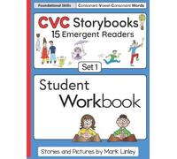 Mark Linley CVC Storybooks SET 1 Student Workbook (Tascabile)