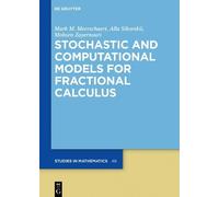 Mark M. Meerschaert Alla S Stochastic Models for Fractional (Copertina rigida)