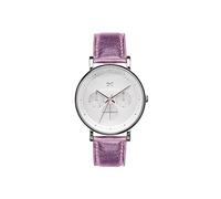 Orologio Multifunzione Donna Mark Maddox MC0101-17 Cinturino Pelle Rosa Lucido