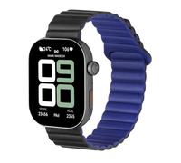 Mark Maddox Smart HS2007-50 - Smartwatch unisex nero e viola, cinturino in gomma, chiamate dall'orologio, GPS in app, controllo stress e frequenza cardiaca, collezione Smart Now