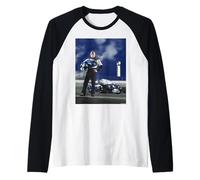 Mark Martin Michael Grecco, Pilota Americano di Stock Car Maglia con Maniche Raglan