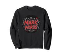 Mark My Words Costume per ragazzi e ragazze Felpa