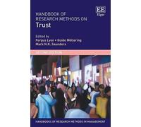 Mark N.K. Saunders Handbook of Research Methods on Trust (Copertina rigida)