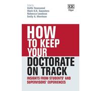 Mark N.K. Saunders How to Keep your Doctorate on Track (Copertina rigida)